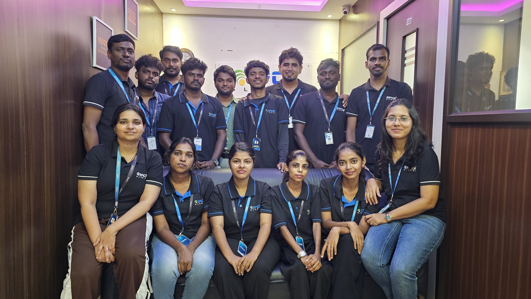 The IPCS Global Coimbatore team at our Peelamedu centre.
